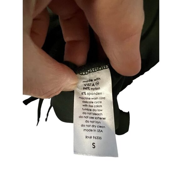 SUSANA MONACO Long Sleeve Ruched Top V-Neck Elastic Detail resort summer travel - Picture 9 of 10